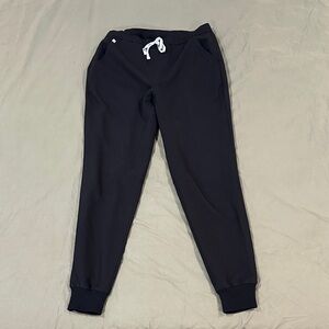 FIGS Black, Scrub Jogger Pants, Size L/T